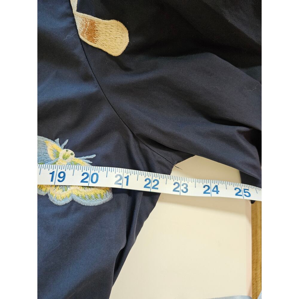 CIEBON Savannah Embroidered Cotton Shirtdress, Size XL - Picture 10 of 12